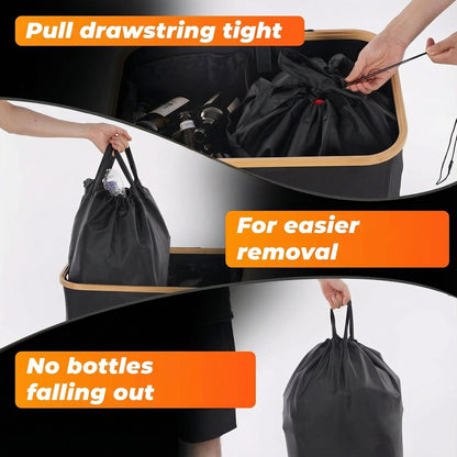 🧴 Large Capacity Bottle Deposit Organizer – 160L