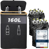 🧴 Large Capacity Bottle Deposit Organizer – 160L