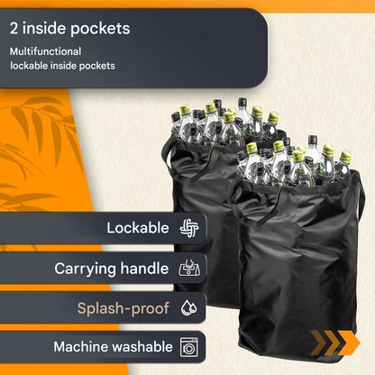 🧴 Large Capacity Bottle Deposit Organizer – 160L